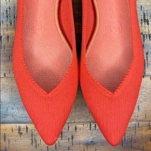 Rothy’s The Point in Flame 8.5